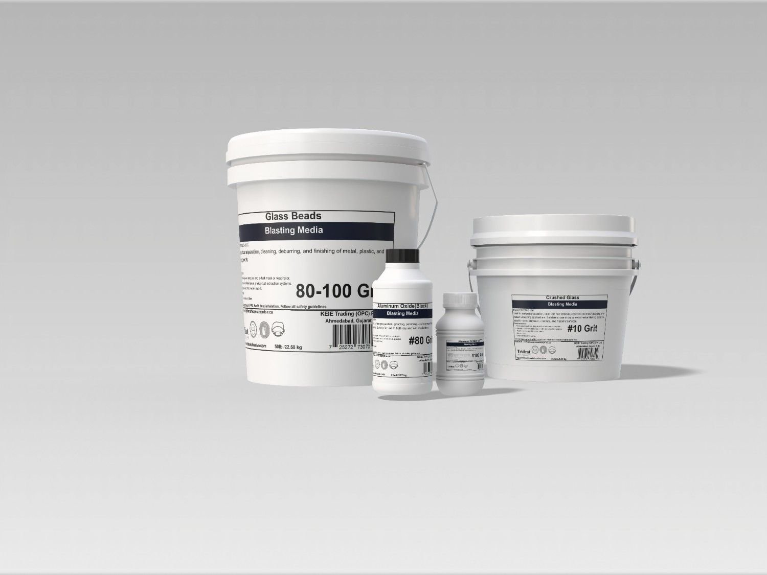Trident Abrasive Packed in Plastic pail